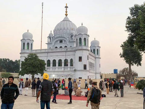 The shrine of Guru Nanak Dev in Kartarpur. The recommendations call for Indian pilgrims to be given free entry.