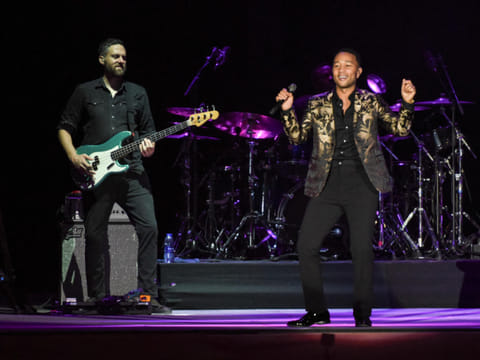 Review: John Legend performs uplifting set in Dubai