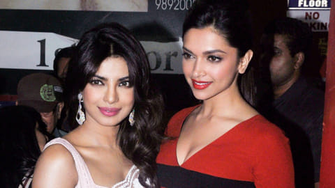Priyanka Chopra and Deepika Padukone.