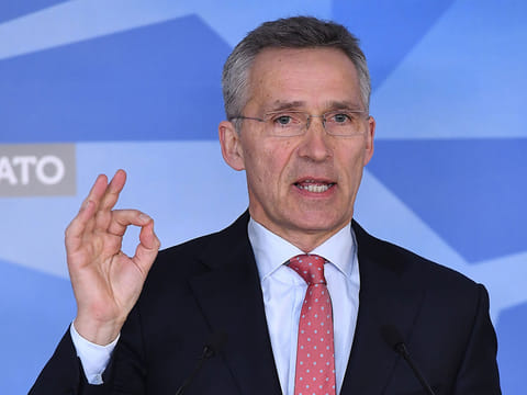 File picture: Nato Secretary General Jens Stoltenberg.