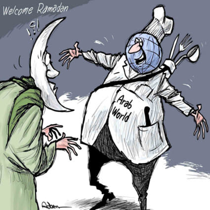 Cartoon by Amjad