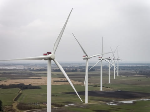 Prototype wind turbines at a testing site in Osterild, near the northern end of Denmark’s Jutland peninsula. Pakistan and Denmark have formed a joint technical working group to develop the mechanism for government-to-government collaboration on renewable energy.