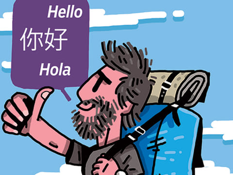 Learn languages and travel ... to know others