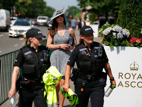 The Royal Ascot horse racing meet in Ascot, west of London, had been a marquee event in the country's social calendar.  