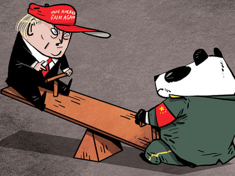 The global economy cannot survive two crises at the same time: the coronavirus and the US-China rift
