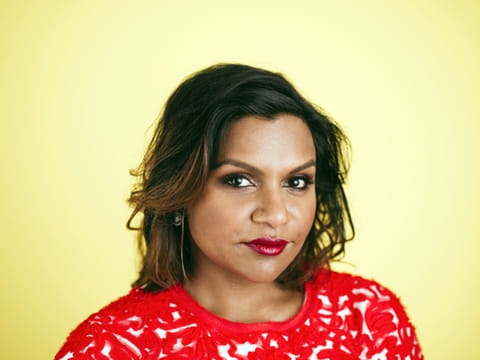 Actress, comedian, and writer Mindy Kaling 