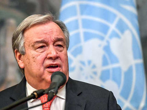 UN Secretary-General Antonio Guterres