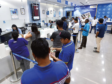 Many Indian expatriates are taking advantage of the weak rupee to remit funds home.