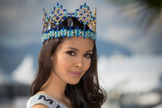 Filipina beauty queen Megan Young 'super happy' to visit UAE