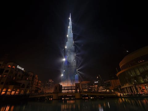Burj Khalifa NYE celebrations. 