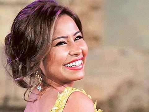 Egyptian singer Sherine 