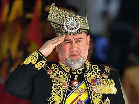 Malaysia's King Sultan Muhammad V has abdicated, a statement from the National Palace said on January 6, 2019. 
