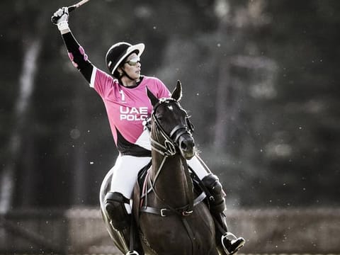 Shaikha Maitha Bint Mohammad Bin Rashid Al Maktoum is currently an accomplished professional polo player playing in high goal tournaments around the world.