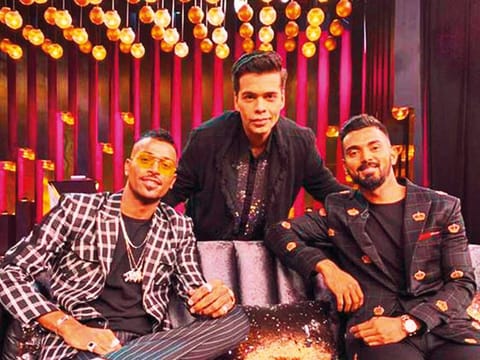 KL Rahul and Hardik Pandya appeared on Koffee with Karan.