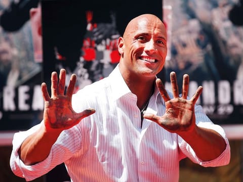 Dwayne 'The Rock' Johnson.