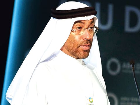 Ahmad Ali Al Sayegh, Minister of State and chairman of the ADGM.