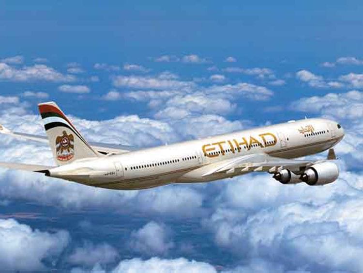 Etihad plane