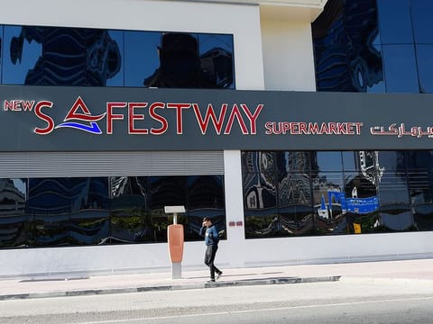 A Safestway supermarket on Shaikh Zayed Road.