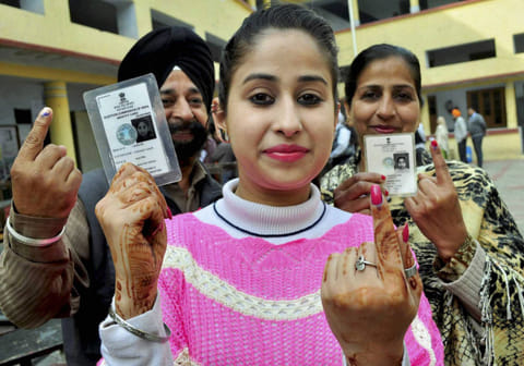 While you can register your name on the electoral roll while you are outside India, in order to vote, you will have to travel to your constituency in India. File photo used for illustrative purposes only.