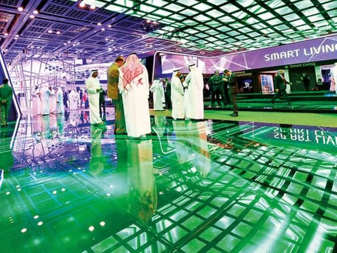 File picture of Etisalat stand at Gitex Innovation Week in Dubai. The Dubai Council will handle the next stage of the city's transformation.