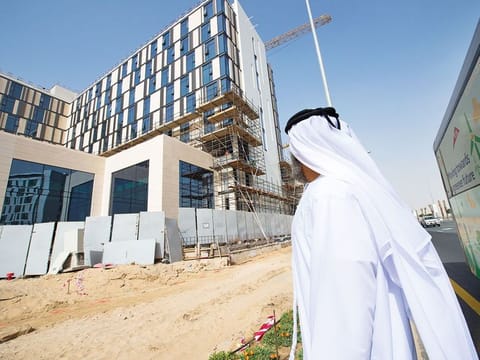 The Dubai South site. Covering 145 square kilometres, it is divided into mini-cities such as Residential, Commercial, Aviation, Logistics and Golf, apart from the airport and Expo 2020 site.