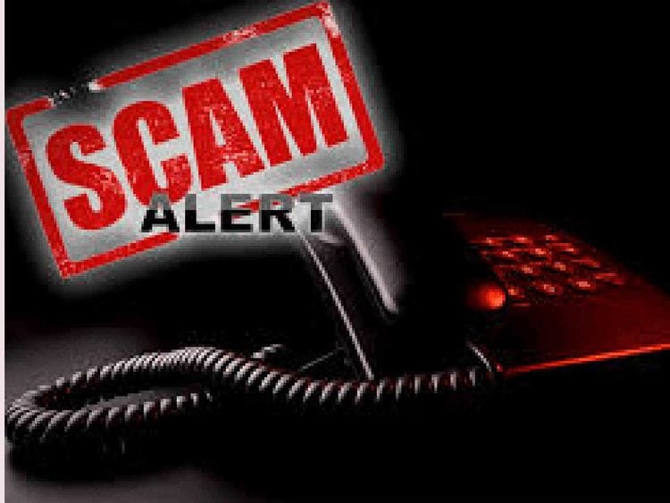 Phone scam