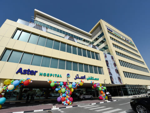 The Aster Hospital in Al Qusais. Aster DM Healthcare is joining hands with Dubai Fitness Challenge 2021 as the official health-care partner.