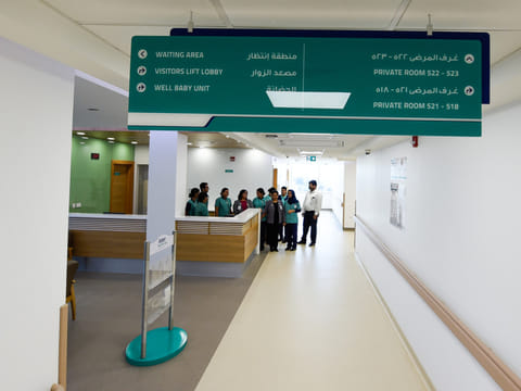 Hospital staff during a meeting