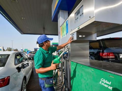 The prices were announced by the UAE fuel price committee.