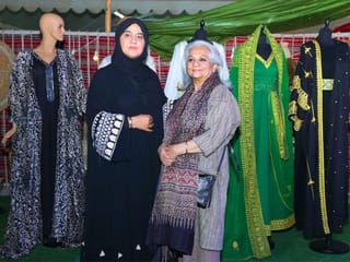 Emirati designer makes first Abaya in Khadi