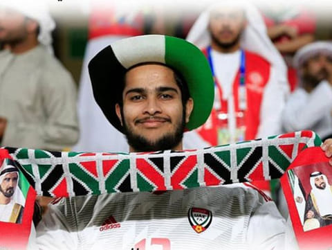 Abu Dhabi Police warn UAE football fans to avoid rowdy behavior and not to circulate harmful messages on social media. 