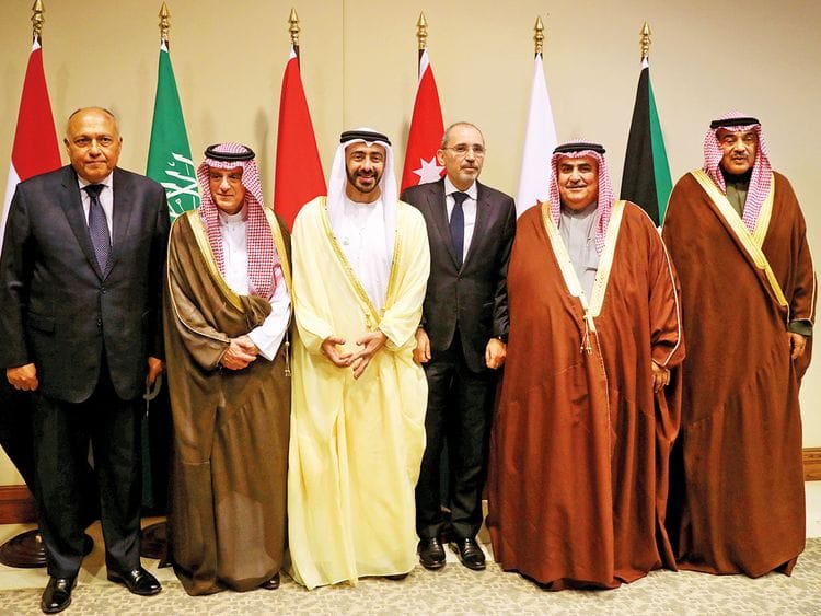 Arab foreign ministers