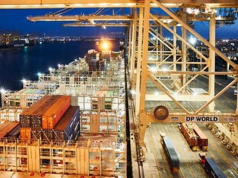 Jebel Ali terminal; DP World has implemented innovate solutions to improve its back-office functions