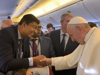 Papal visit: When humility walked towards me
