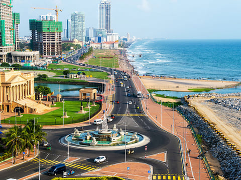 A generic view of Colombo. The Sri Lankan population in Oman is 30,000 strong. 
