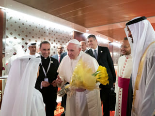 Watch: What did the Emirati boy say to the Pope?