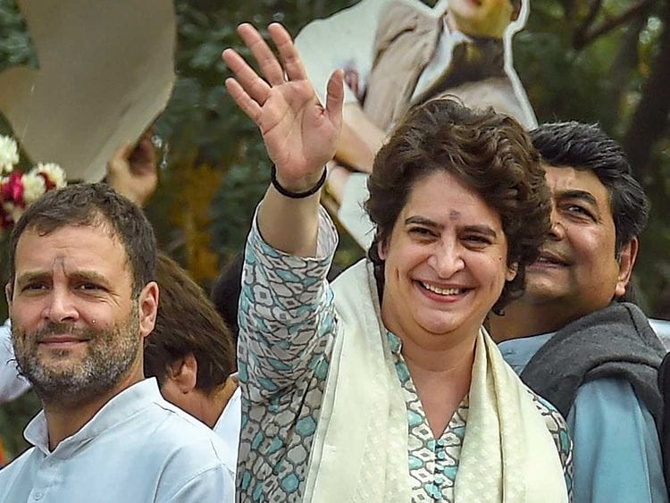 Priyanka Gandhi Vadra AICC General Secretary 20190211