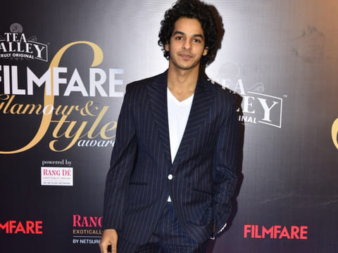 Mumbai: Actor Ishaan Khatter on the red carpet of Filmfare Glamour And Style Awards 2019, in Mumbai on Feb 11, 2019. (Photo: IANS)