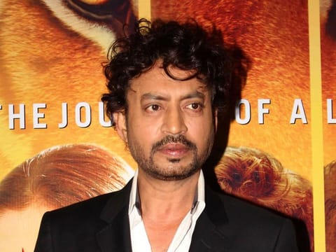 (FILES) In this file photo taken on November 22, 2012 Indian Bollywood actor Irfan Khan poses as he attends a special screening of the film 'Life of Pi" in Mumbai. Bollywood star Irrfan Khan known for featuring in Hollywood movies including 'Life of Pi' and 'Slumdog Millionaire' tweeted March 16 about his struggle with a NeuroEndocrine tumour (NET). / AFP / -
