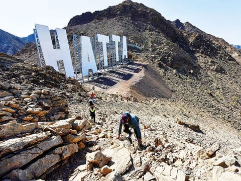 The Hatta Wadi Hub featuring a coaching centre and high-energy activities such as mountain biking and Hatta Drop-in, Asia’s first water jump park and an idyllic glamping experience at the Hatta Damani Lodges.