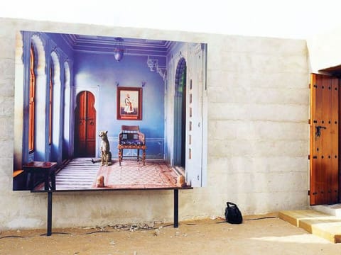 File picture of an artwork during a previous edition of the festival