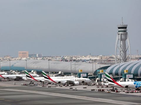 Dubai International Airport.