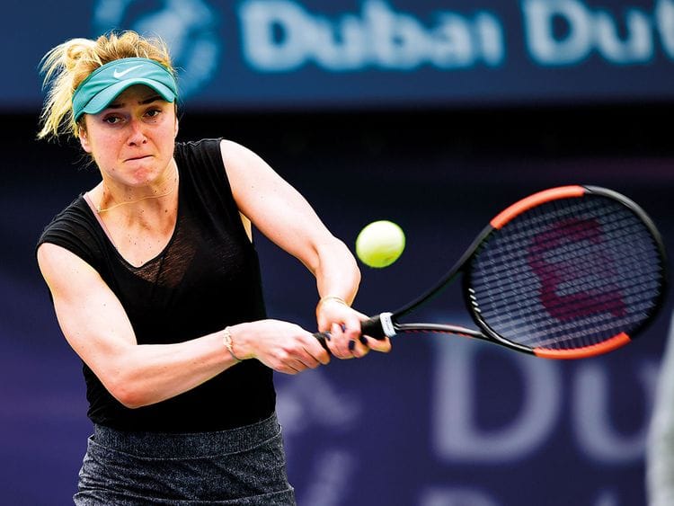 Elina Svitolina of Ukraine