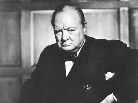 File photo of Winston Churchill