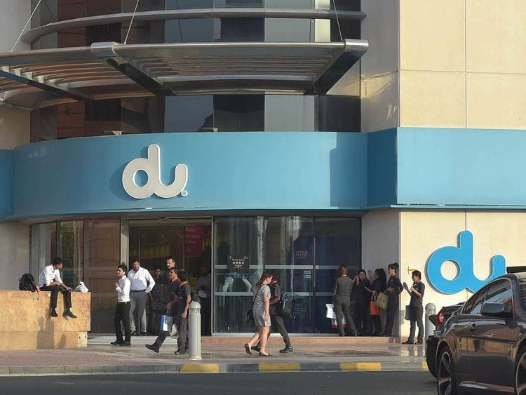 DU office at Dubai Internet City.