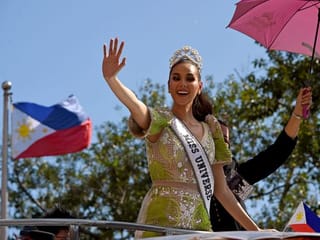 Pageant-mad Philippines welcomes home Miss Universe