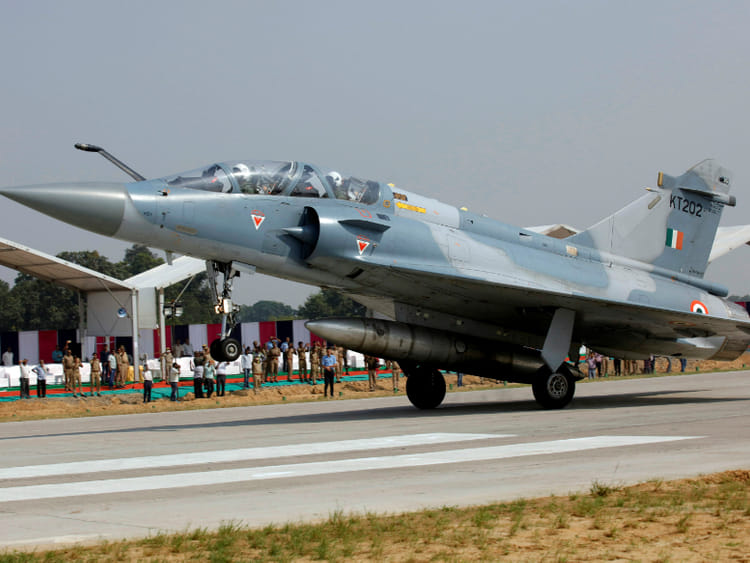 An Indian Air Force Mirage-2000 aircraft 000