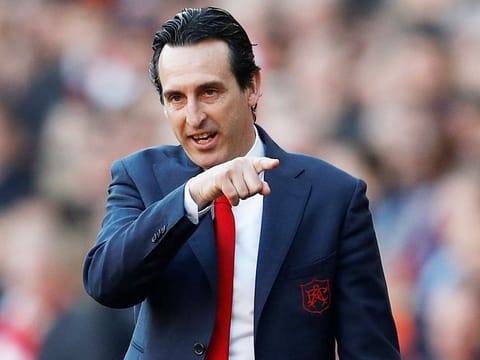 Unai Emery, who was sacked as Arsenal's head coach last November. 