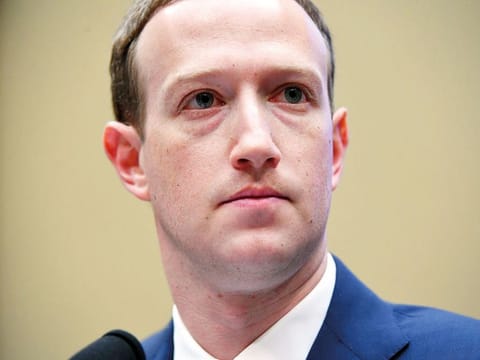 A file photo of Meta CEO Mark Zuckerberg 