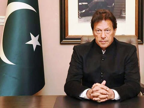 Pakistan's Prime Minister Imran Khan. 